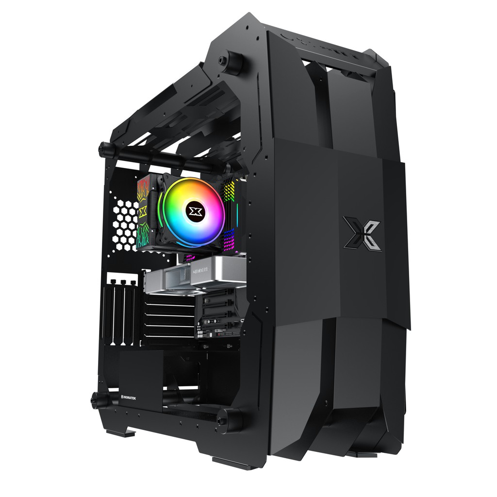 Case XIGMATEK X7 BLACK &amp; WHITE (MẪU MỚI)