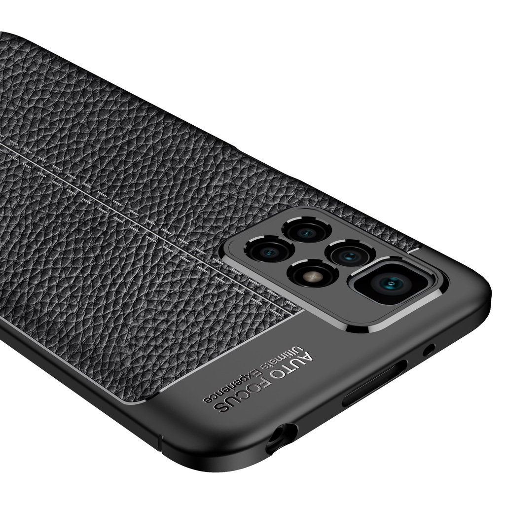 Xiaomi Redmi 10 ốp lưng chống sốc vân da hiệu Auto Focus cao cấp