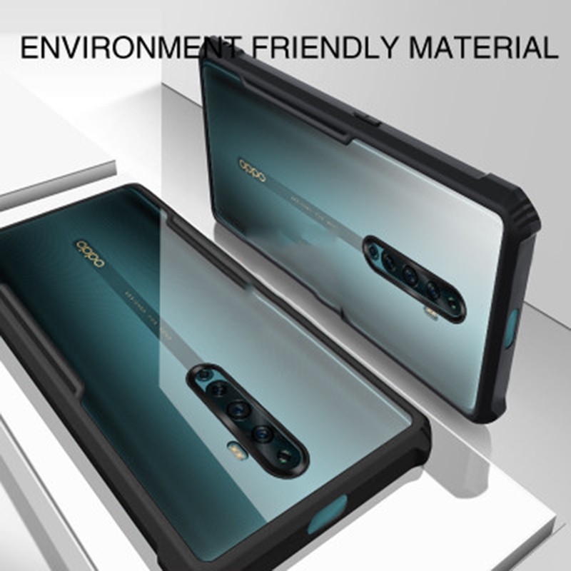 Trong Suốt Ốp Điện Thoại acrylic Chống Sốc Chống Trầy Xước Cho oppo reno 3 pro case reno3 reno2 reno 2z reno 2f reno 4