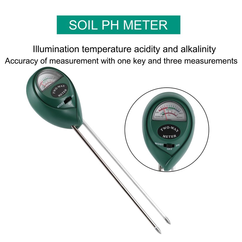 Máy đo độ PH độ ẩm đất 2 trong 1 chuyên dụng