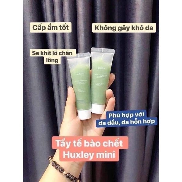 TẨY TES BÀO CHẾT DA MẶT HUXLEY Mini