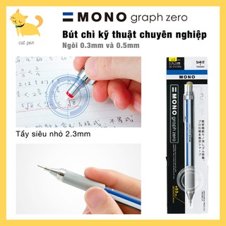 Bút chì kim kỹ thuật chuyên nghiệp Tombow MONO Graph Zero