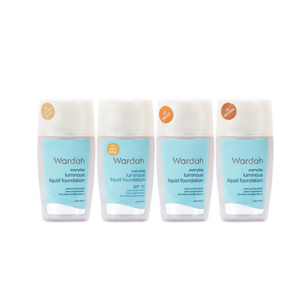 (hàng Mới Về) Kem Nền Dạng Lỏng Dạ Quang Chống Nắng Spf 15 Wardah Everyday | BigBuy360 - bigbuy360.vn