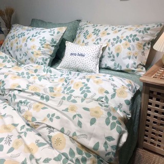 [COTTON 51-60] Bộ Chăn Ga Gối 4 Món 100%