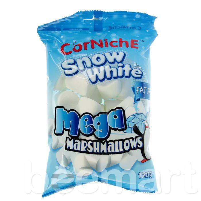 Kẹo Xốp Marshmallow Corniche Trắng 120g