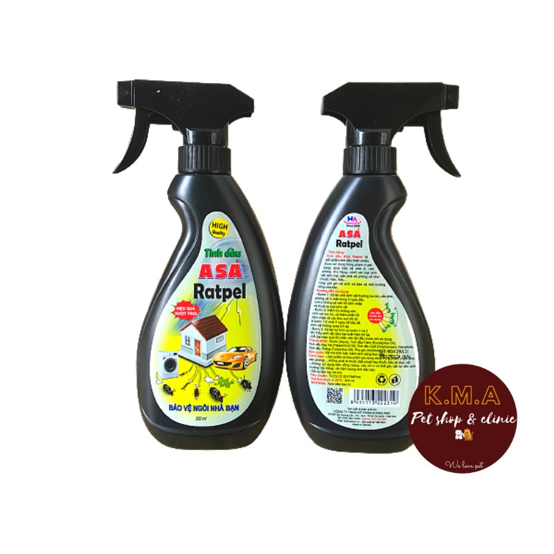 Tinh dầu xua đuổi chuột -ASA Ratpel 350ml