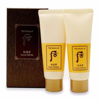 【Mai Phương Ohui】Bộ Đôi Làm Sạch Whoo GongJinHyang Cleanser Special Gift Set 2pcs