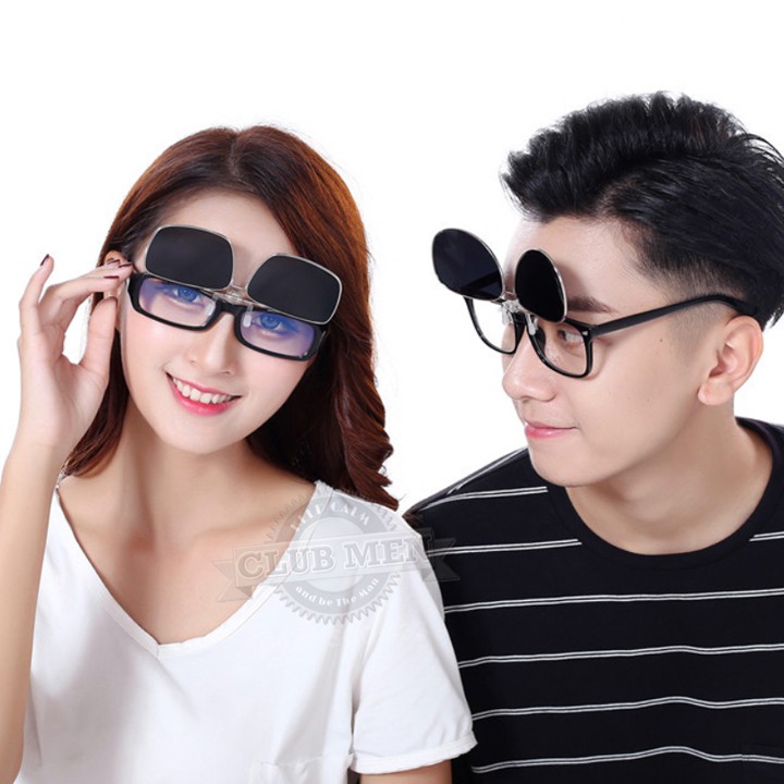 KÍNH RÂM KẸP GỌNG TRÒN (Tặng kèm hộp + Khăn lau) | BigBuy360 - bigbuy360.vn