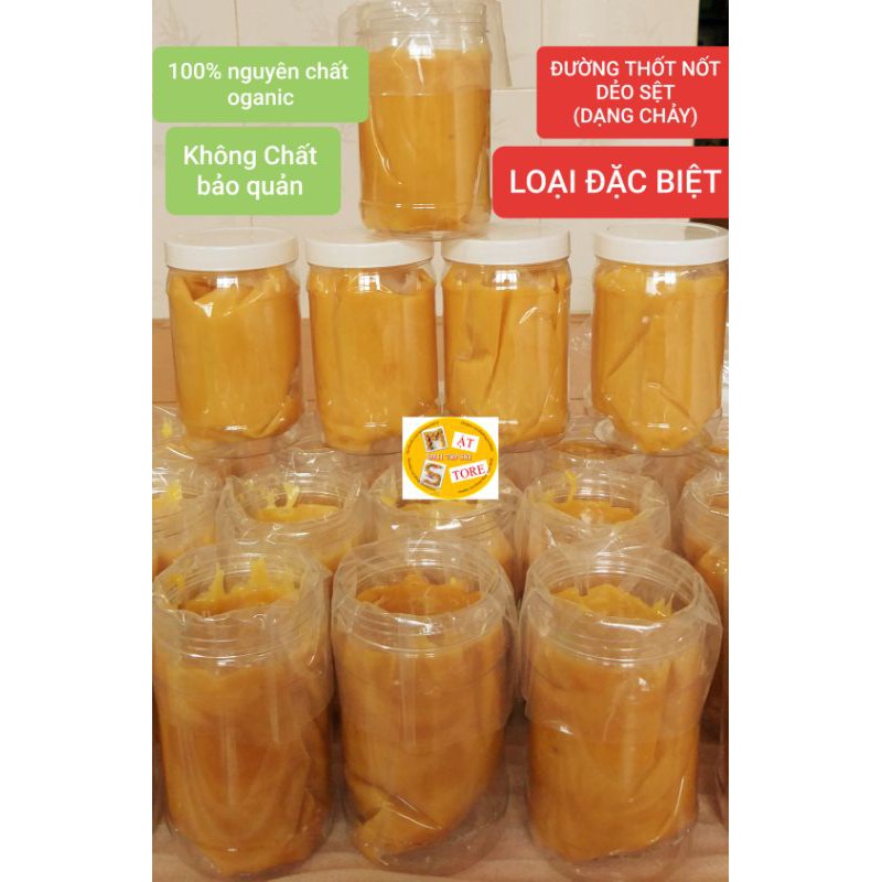 Combo 5 hũ (5kg) Đường thốt nốt thô dẻo Sệt loại ĐẶC BIỆT nguyên chất (giá dùng thử)