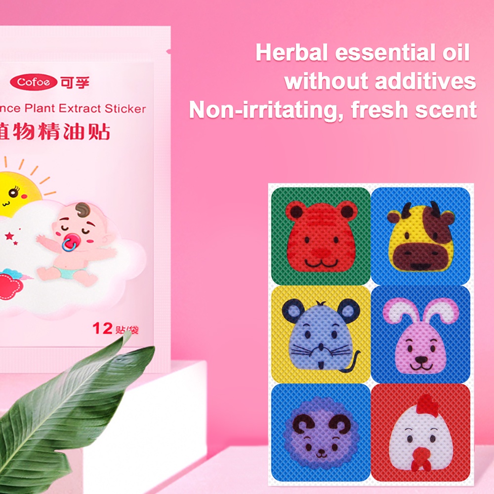 Cofoe Miếng Dán Tinh Dầu Thảo Dược Chống Muỗi An Toàn Cho Phụ Nữ Mang Thai Và Trẻ Sơ Sinh