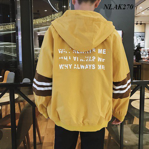 [S03] Áo khoác nam dù "Why always me" - M031 | BigBuy360 - bigbuy360.vn