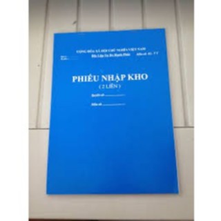 Phiếu xuất kho a5 2 liên 100 tờ