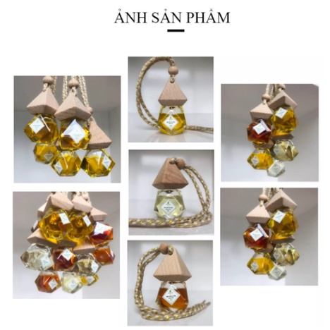 Tinh dầu thơm treo phòng, tủ quần áo, xe ô tô - mùi tự chọn - có kiểm định COA (8loại)