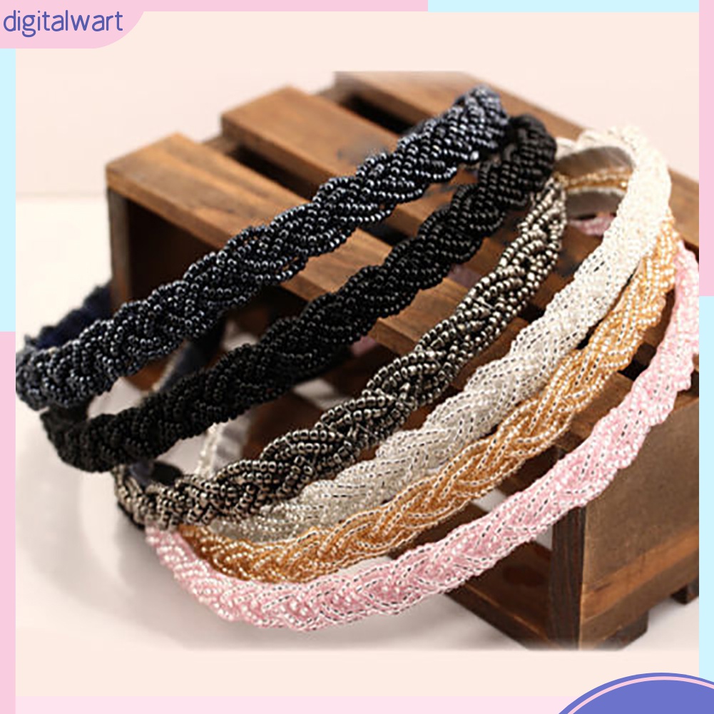 Băng Đô Cài Tóc Đính Đá Thời Trang Cho Nữ