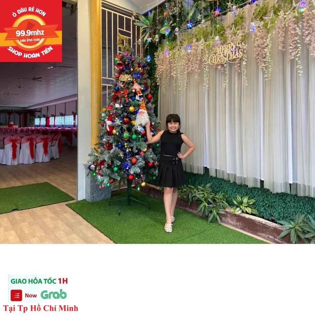 Cây Thông Noel 2m4 Cao Cấp Kèm Phụ Kiện Trang Trí Noel, Cây Thông Hàng Việt Nam Chất Lượng Cao