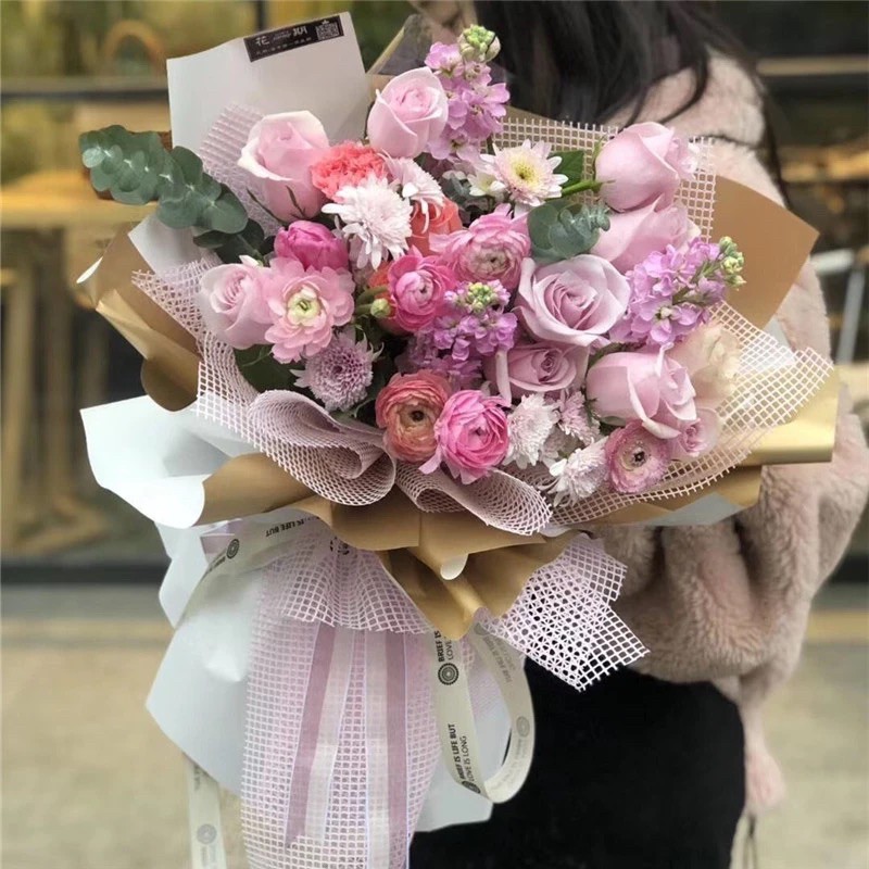 Lưới vuông bó hoa