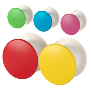 Bộ 5 móc treo dính tường IKEA LOSJÖN - Hanger, assorted colours mixed colours