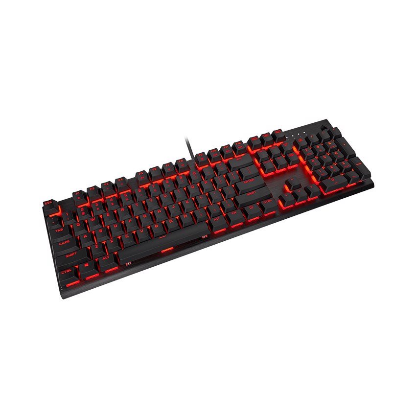 Bàn phím Corsair K60 PRO Red LED Cherry MX Viola (CH-910D029-NA)