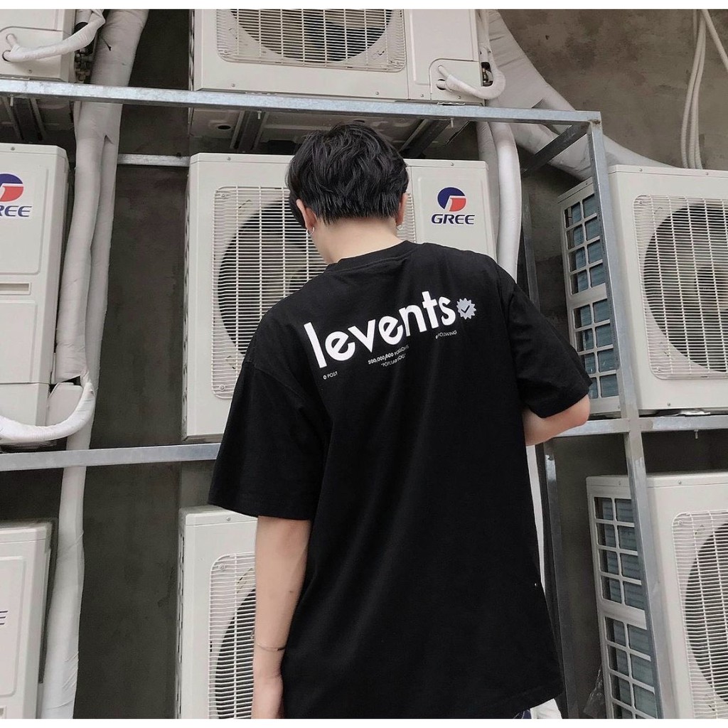 Áo Thun Local Brand LeVents Nam Nữ Tay Lỡ Form Rộng Unisex | BigBuy360 - bigbuy360.vn