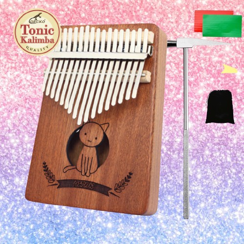 Đàn Kalimba 17 phím kiểu dáng tiện dụng GECKO-KIMI-HLURU040