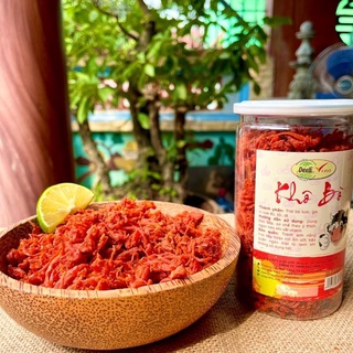 Khô bò sợi cay Deeli 300g đồ ăn vặt thơm ngon giòn rụm