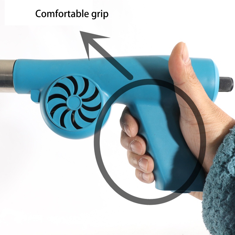 Quạt Thổi Khí Nướng BBQ Cầm Tay Sạc Cổng USB