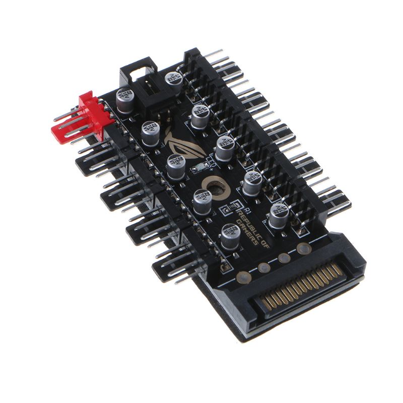 Bo Mạch Chủ Chia Nguồn Điện 4-Pin PWM PC CPU - SATA Cho Quạt Tản Nhiệt Máy Tính