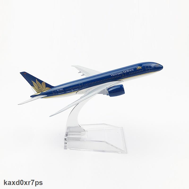 Giá Rẻ Mô hình máy bay Boeing 787 bằng hợp kim 16CM/20CM