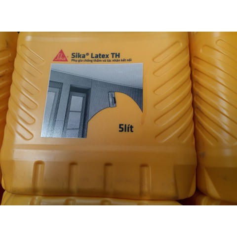 [Free ship Hà Nội 0982157053] Sika latex TH 5l - Phụ gia chống thấm