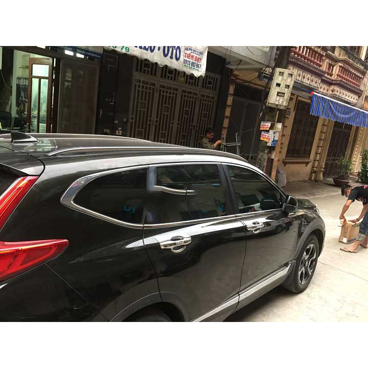 THANH GIÁ NÓC DỌC VÀ NGANG THẤP HONDA CRV CHẤT LIỆU HỢP KIM NHÔM CRV 2015-2018 - 2022