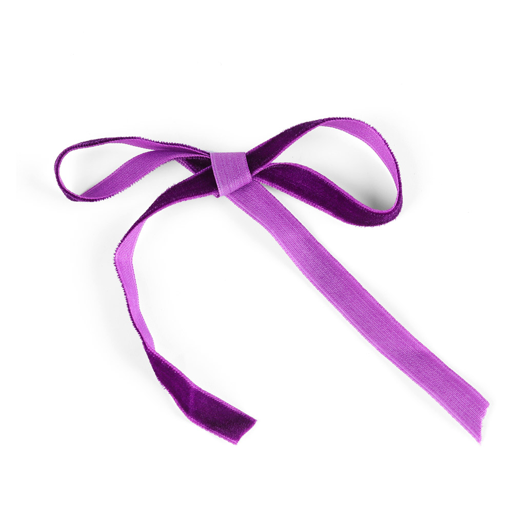 Cuộn dây ruy băng vải nhung dài 5 yard dùng làm đồ thủ công trang trí