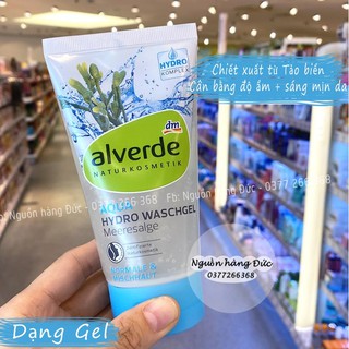 Sữa rửa mặt ALVERDE AQUA Đức dạng gel