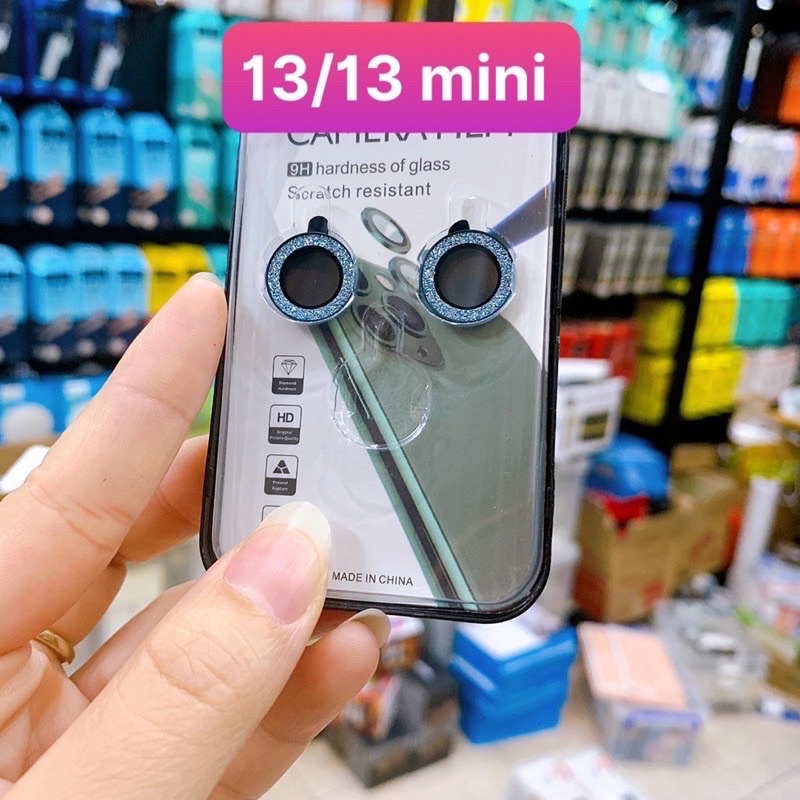 Bộ miếng dán nhũ bảo vệ camera cho iPhone 11/12/12mini/13/13mini