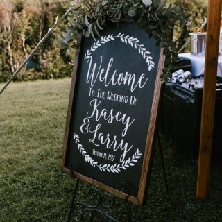 Bảng treo viết phấn  decor vintage( kèm phấn)+ tặng bảng treo mini