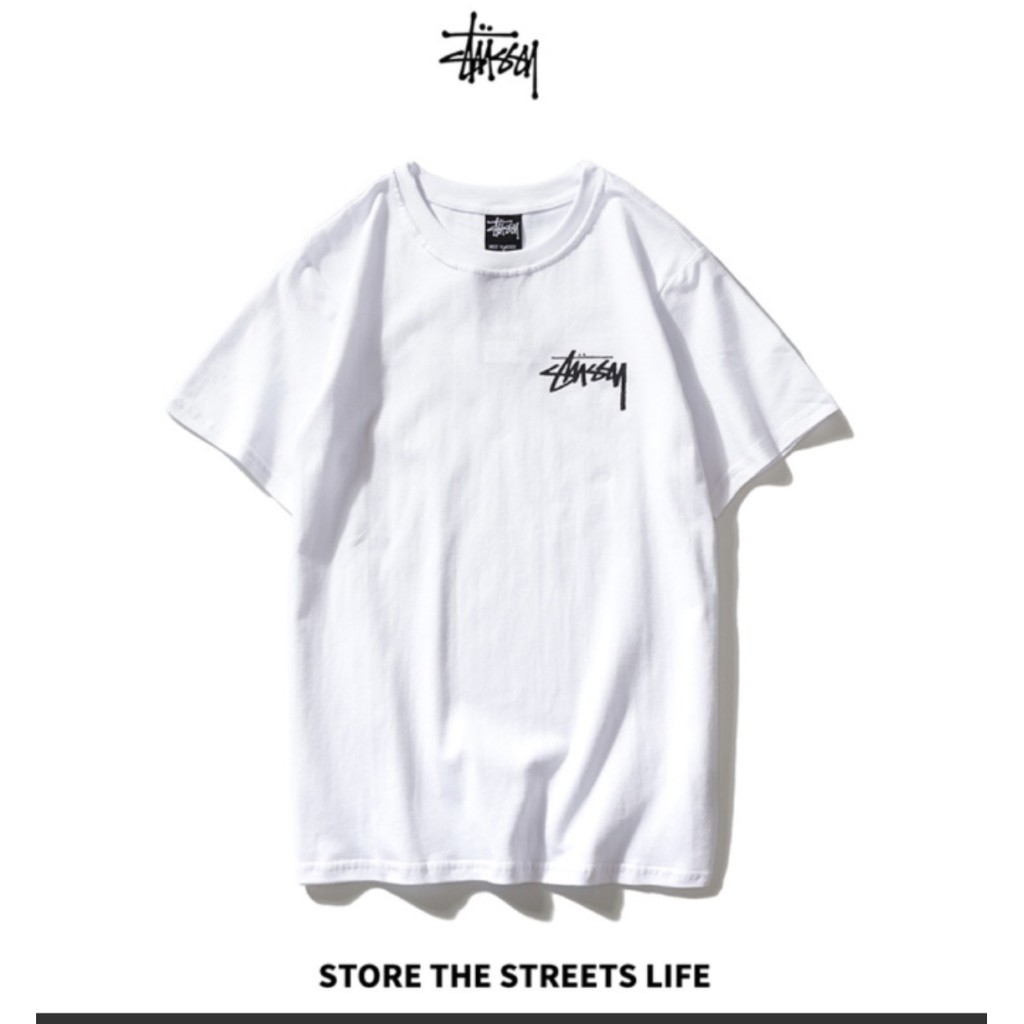 Áo thun Stee STUSSY Black and White Unisex