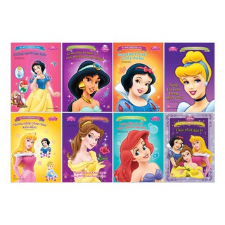 Sách - combo 8 cuốn Tô Màu Công Chúa - Disney (NXB Kim Đồng) thumbnail