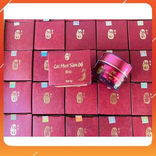 Miễn phí ship - mini size 5g cao mụn sâm đỏ meea organic