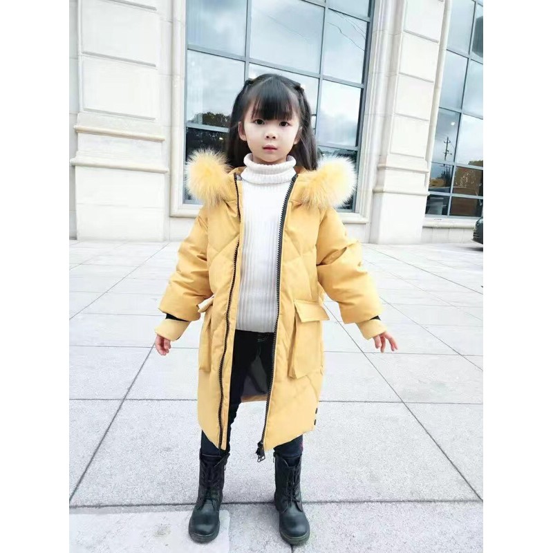 ÁO PHAO DÁNG DÀI BÉ GÁI HÀNG QUẢNG CHÂU CAO CẤP