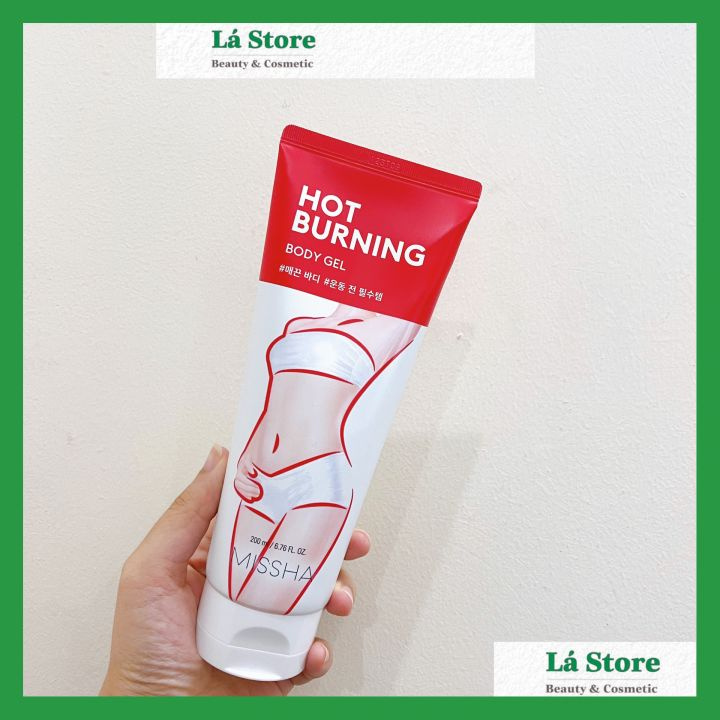 [Hàng Auth] Kem Tan Mỡ Missha Hot Burning - Kem Đánh Tan Mỡ Bụng Gel 200ml