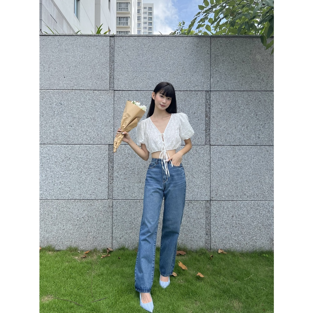Quần jeans dài ống đứng STRAIGHT JEANS