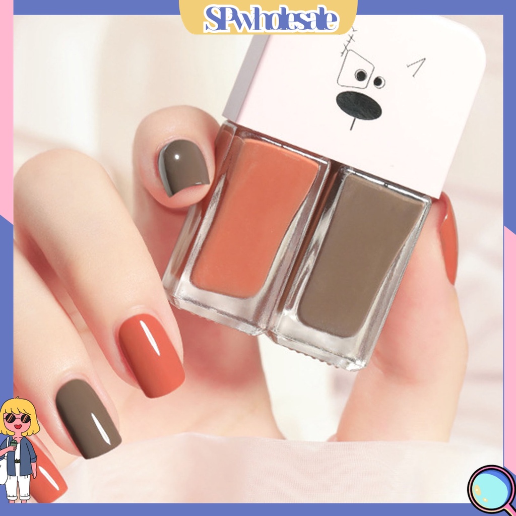 [SPwholesale] Gel sơn móng tay màu sắc kép nhiều mẫu tùy chọn nhỏ gọn tiện lợi