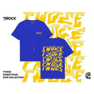 Áo thun unisex ripples - xanh bis // twoce brand