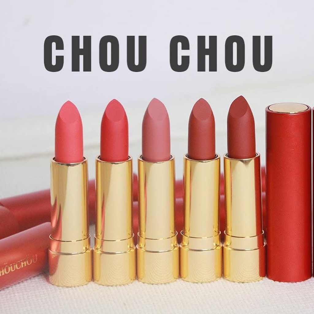 Son Lì Chou Chou Signature Premier Matt Rouge Red Limited Edition 3.5