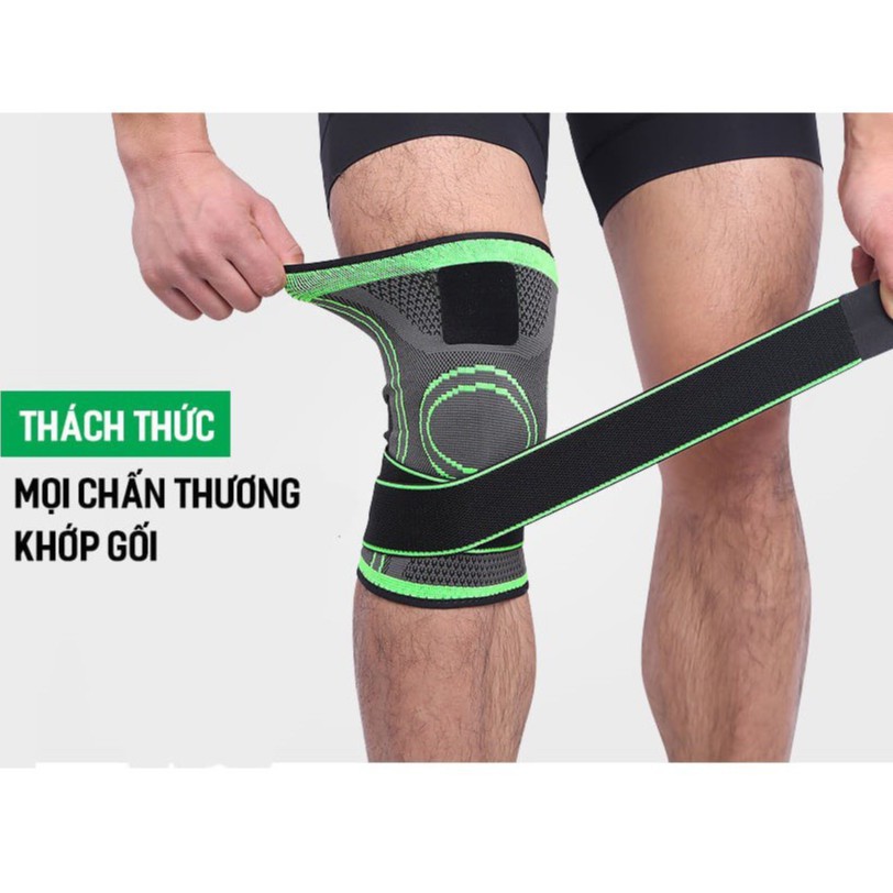 BÓ GỐI THỂ THAO CAO CẤP AOLIKES (Có dây dán) TRỢ LỰC GỐI CAO CẤP Aolikes