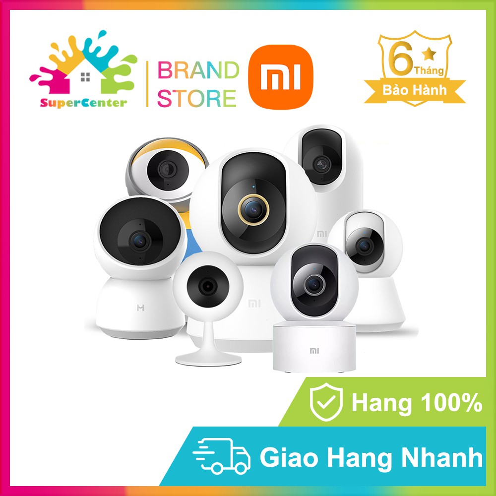 [Mã 159ELSALE hoàn 7% đơn 300K] Camera IP Xiaomi Mijia 360 độ 2K Camera giám sát Xiaomi Mijia PTZ 1080P