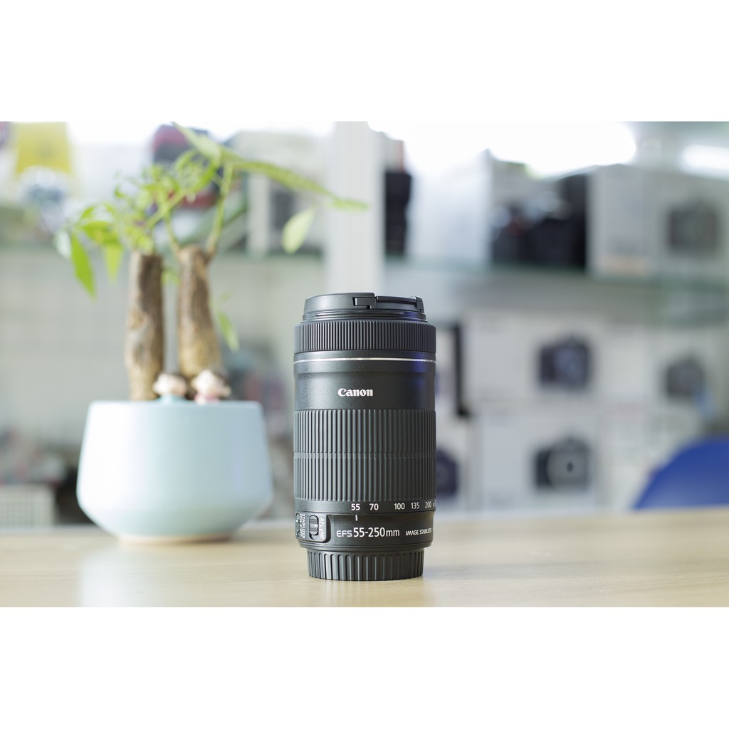 Lens Canon 55-250 is STM