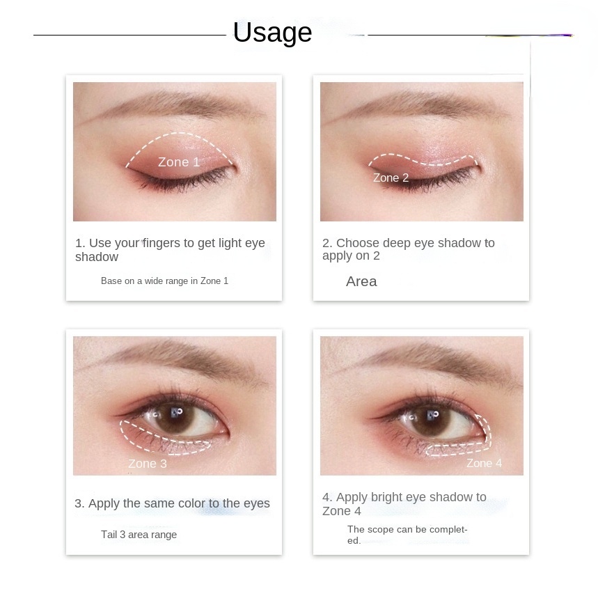 Bảng Phấn Mắt Chín Màu Chống Thấm Nước Và Mồ Hôi Cho Người Mới Bắt Đầu