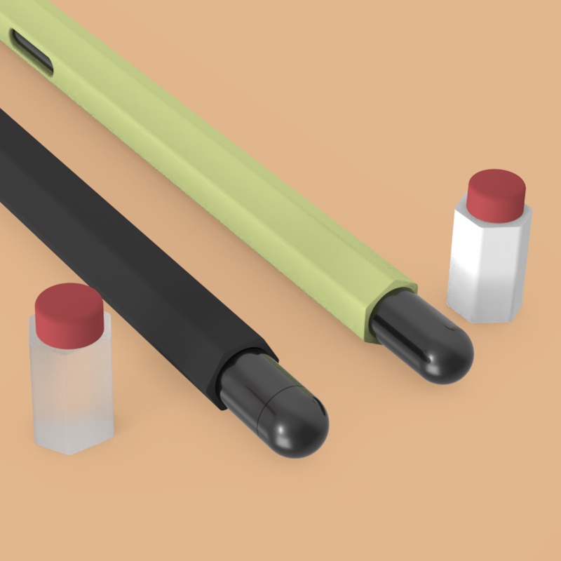 Ốp Máy Tính Bảng Silicon Mềm Có Giá Đỡ Bút Chì Cho Samsung Galaxy Tab S6 Lite S7 S8 + Plus S8 SM-P610 SM-P615 SM-X700 SM-X800