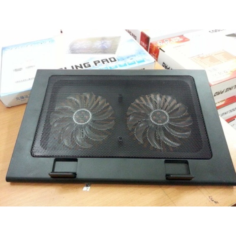 Đế tản nhiệt Laptop 2 cánh quạt – Cooling Pad N99