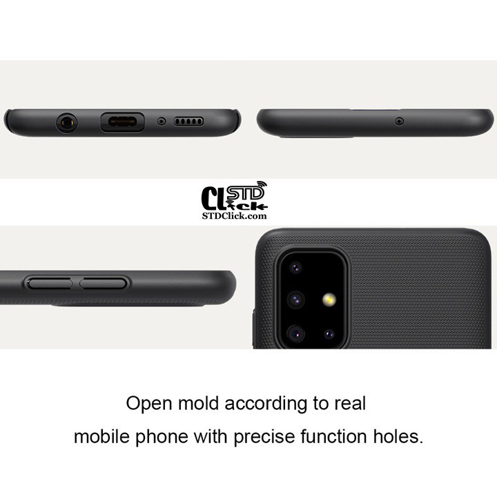 ỐP LƯNG SAMSUNG GALAXY A71 NILLKIN NHỰA CỨNG CHÍNH HÃNG